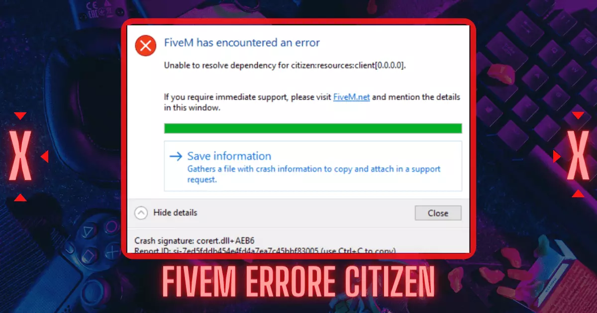 fivem errore citizen